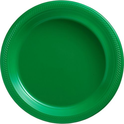 Big Party Pack Plastic Dinner Plates, 10.25-in, 50-pk Product image