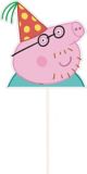Peppa Pig Birthday Party Scene Setter with Photo Booth Props, 16-pc | Hasbronull