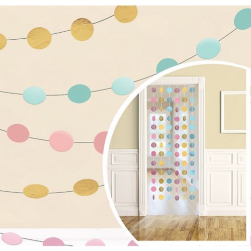 Polka Dot String Decorations, 6-pc Product image