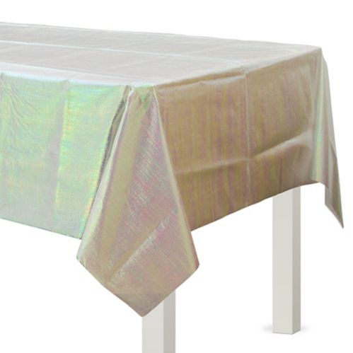 White Opalescent Table Cover Product image