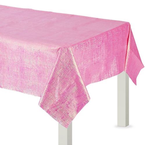 Bright Pink Opalescent Table Cover Product image