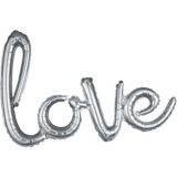 Air-Filled "Love" Cursive Letter Foil Balloon Banner for Valentine's Day/Anniversary, More Options Available, 31-in x 21-in | Anagram Int'l Inc.null