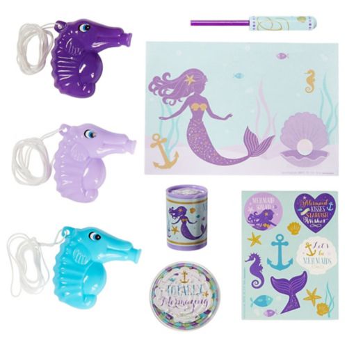 Wishful Mermaid Birthday Party Favour Pack, 48-pc Product image