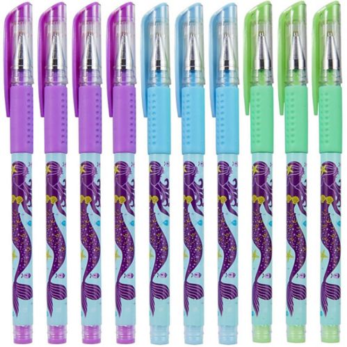 Wishful Mermaid Gel Pens for Birthday Party Favours, 10-pk Product image