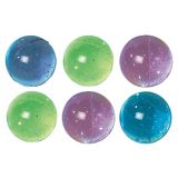 Glitter Bounce Balls, 6-pk