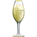 Cheers Champagne Glass Balloon, 38-in | Anagram Int'l Inc.null