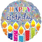 Foil Prismatic Happy Birthday Balloon, 32-in | Anagram Int'l Inc.null