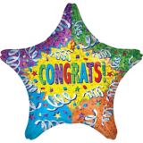 Giant Congrats Star Balloon, 28-in | Anagram Int'l Inc.null