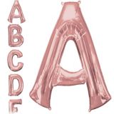 Rose Gold Letter Balloon, 34-in
