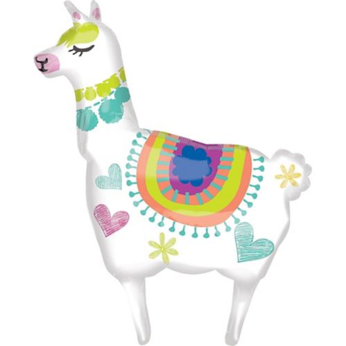 Selfie Celebration Llama Balloon, 41-in Product image