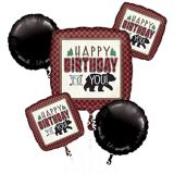 Bouquet De Ballons D Anniversaire De Petit Bucheron Paq 5 Party City