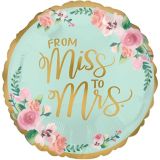 Mint to Be Bridal Shower Balloon, 17-in