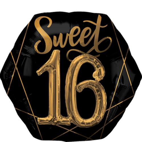 Art Deco Sweet 16 Balloon, 30-in Product image