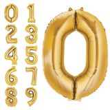 Gold Number Balloons, 34-in | Anagram Int'l Inc.null