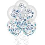 Ballons à confettis en latex transparent La Reine des neiges 2 de Disney, paq. 6 | Disneynull