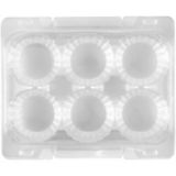 Boîtes à petits gâteaux transparentes à 6 compartiments Wilton, paq. 4 | Wiltonnull