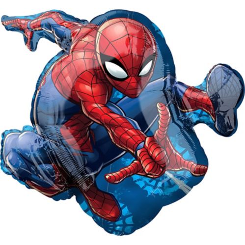 Giant Spider-Man Foil Balloon, Helium Inflation Included, 29-in Product image