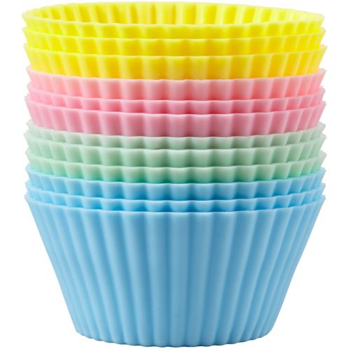 Wilton Standard Silicone Baking Cups, 12-pk, Yellow Product image