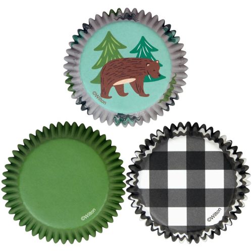 Wilton Camping Adventures Standard Cupcake Liners, 75-pk Product image