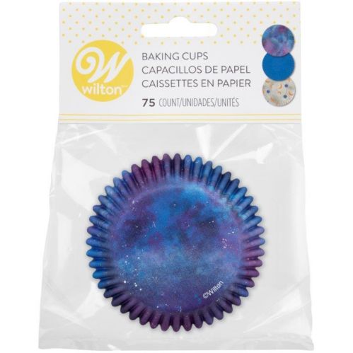 Wilton Outer Space & Galaxy Standard Cupcake Liners, 75-pk Product image