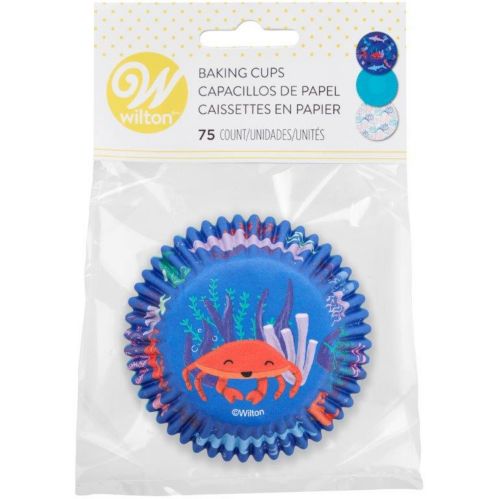 Wilton Under the Sea Standard Cupcake Liners, 75-pk Product image