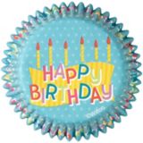 Moules à petits gâteaux Happy Birthday Wilton, 50 pièces | Wiltonnull