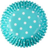 Wilton Baby Blue with White Polka Dots Cupcake Liners, 75-pk | Wiltonnull