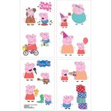Peppa Pig Easy to Apply Temporary Party Favour Tattoos, 8-pc, Ages 4+ | Nickelodeonnull