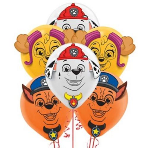 PAW Patrol Adventures Birthday Party Latex Balloon Kit, 6-ct Product image