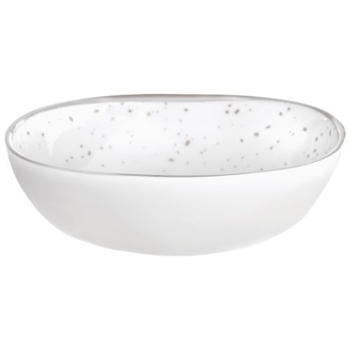 Melamine Plastic Bowl, 6.3-in, Silver Product image