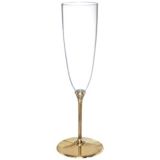 Premium Stem Champagne Glasses, 20-pk, Gold | Amscannull