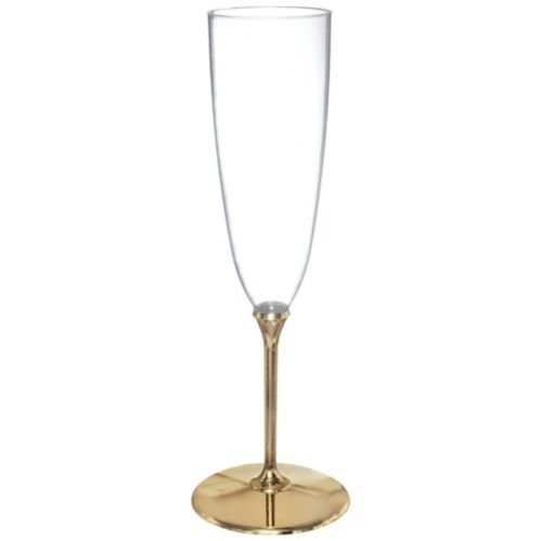 Premium Stem Champagne Glasses, 20-pk, Gold Product image