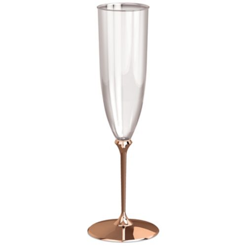 Premium Stem Champagne Glasses, 20-pk, Rose Gold Product image