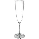 Premium Stem Champagne Glasses, 20-pk, Silver | Amscannull