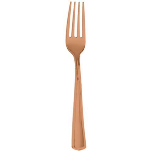 Premium Metallic Forks, 40-pk, Rose Gold Product image