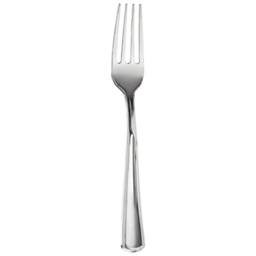 Premium Metallic Forks, 40-pk, Silver Product image