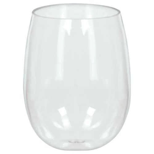 Premium Stemless Wine Glasses, 20-pk, Clear Product image