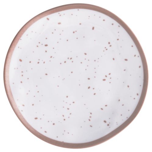 Melamine Plastic Plate, 8.35-in, Rose Gold Product image