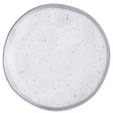 Melamine Plastic Plate, 8.35-in, Silver | Amscannull
