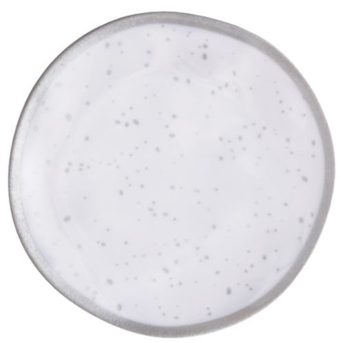 Melamine Plastic Plate, 8.35-in, Silver Product image