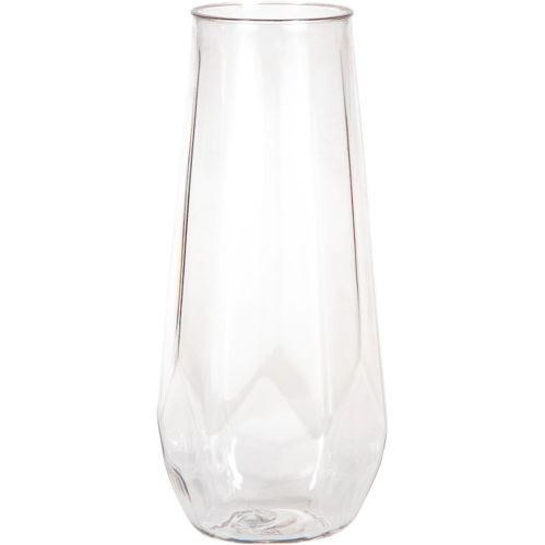 Plastic Fractal Stemless Champagne Tumblers, 4-pk Product image