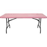 Stay-Put Tablecover, 29-in-x-72-in, Gingham