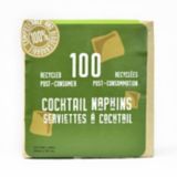 Ice River Recycled Paper Cocktail Napkins, 100-pk | Ice Rivernull