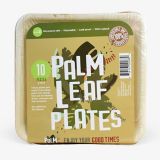 Assiettes carrées en feuilles de palmier Ice River, paq. 10, 8 po | Ice Rivernull