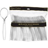 Clear Premium Plastic Spoons, 48-pk | Amscannull