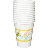 Little Honey Bee Plastic Cups, 25-pk | Amscannull