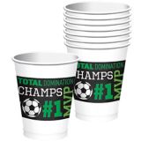 Goal Getter Soccer Plastic Cups, 8-pk | Amscannull