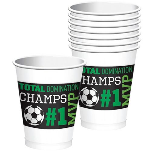 Goal Getter Soccer Plastic Cups, 8-pk Product image