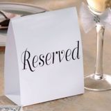 Reserved Table Cards, 12-pk | Amscannull