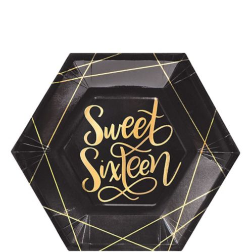 Elegant Sweet 16 Dinner Plates, 8-pk Product image